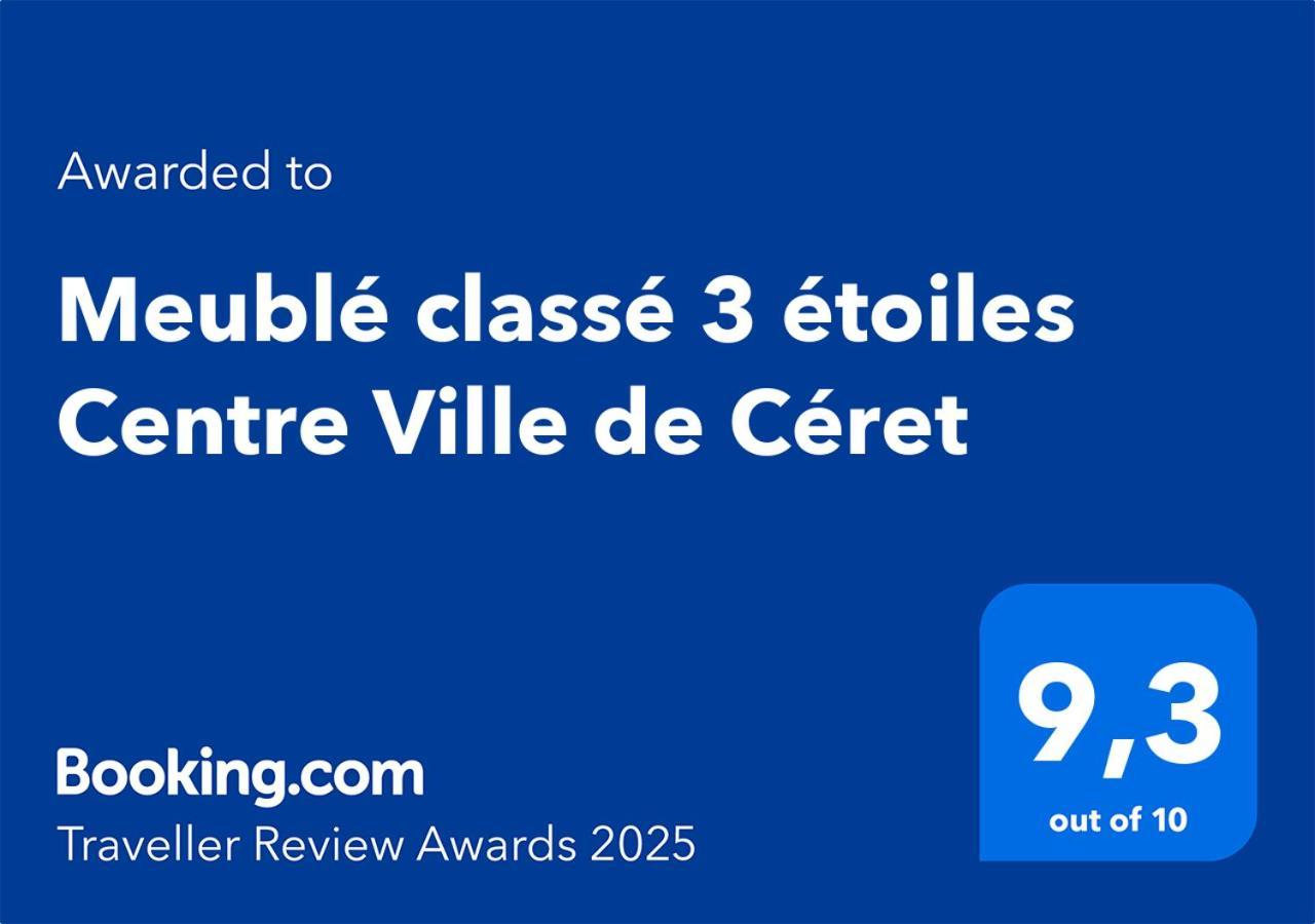 Meuble Classe 3 Etoiles Centre Ville De Céret Exterior foto